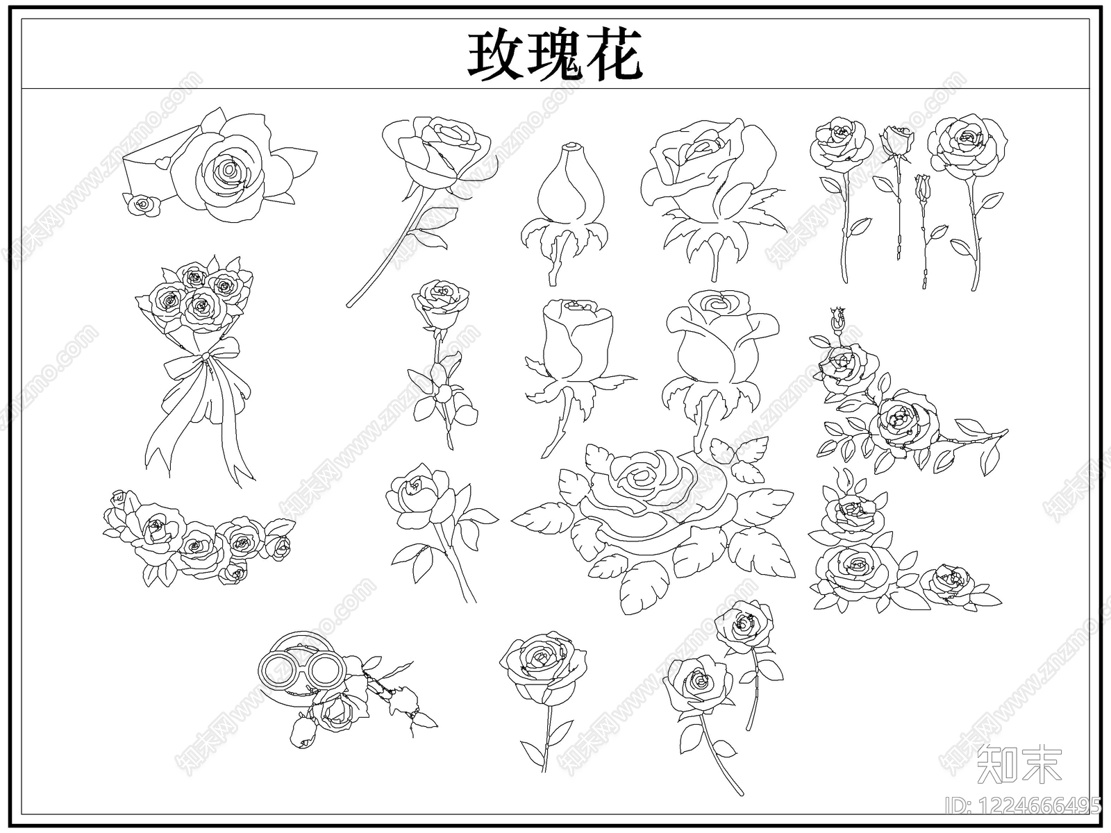 花CAD图纸