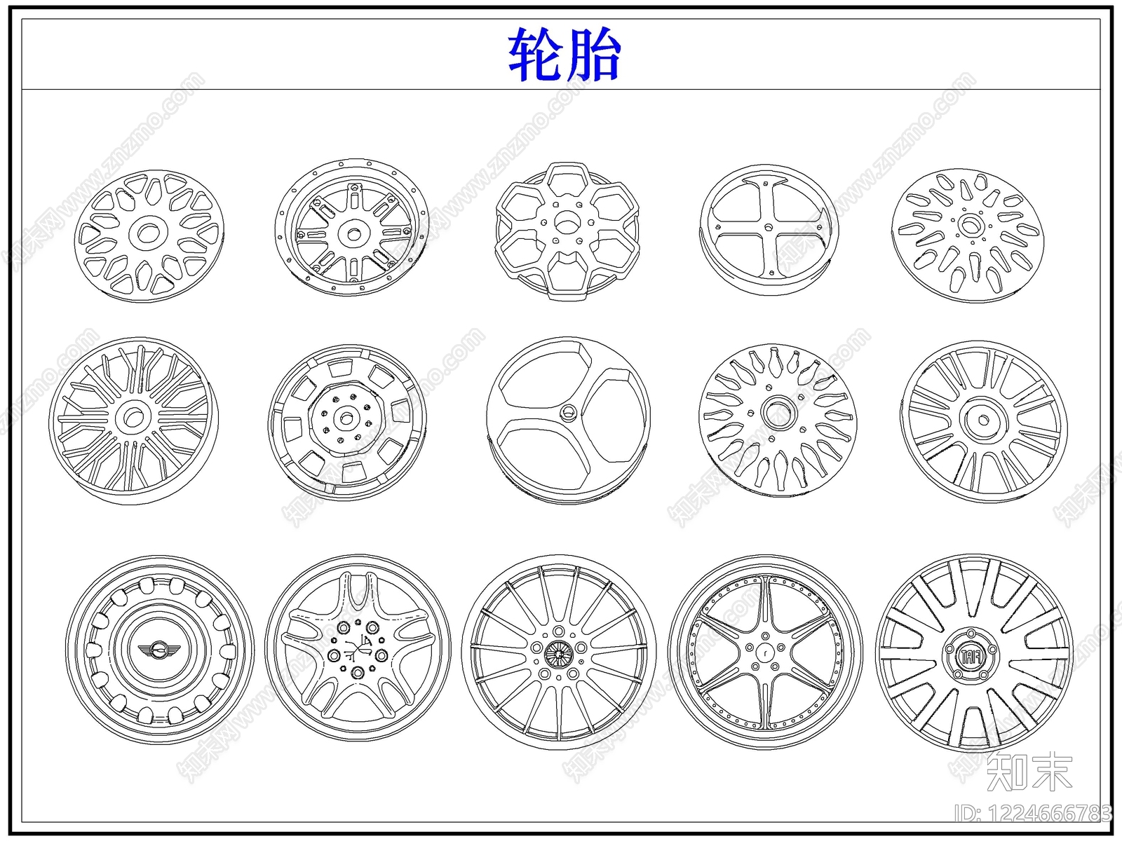 综合器材设备图库CAD图纸