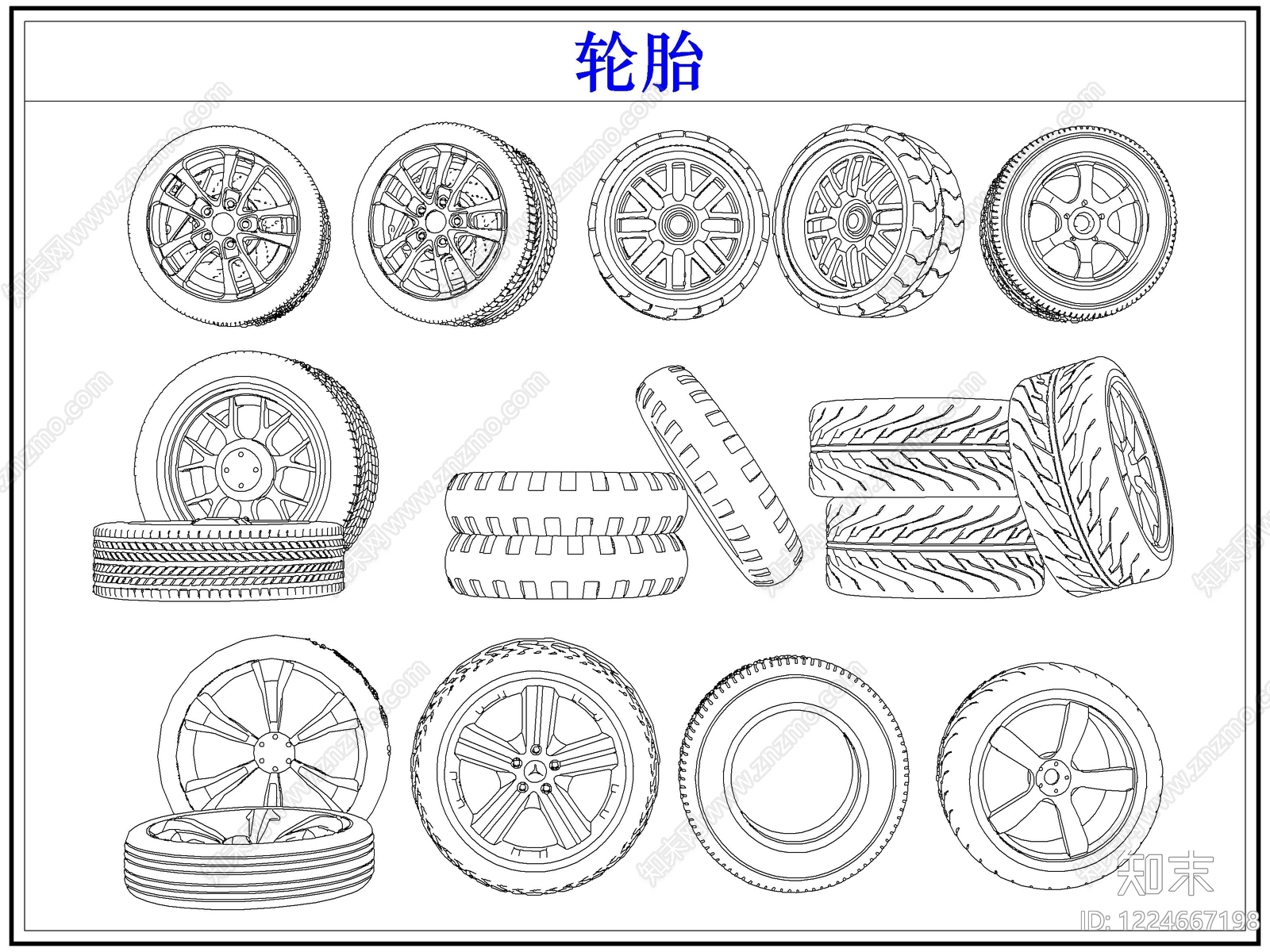 综合器材设备图库CAD图纸