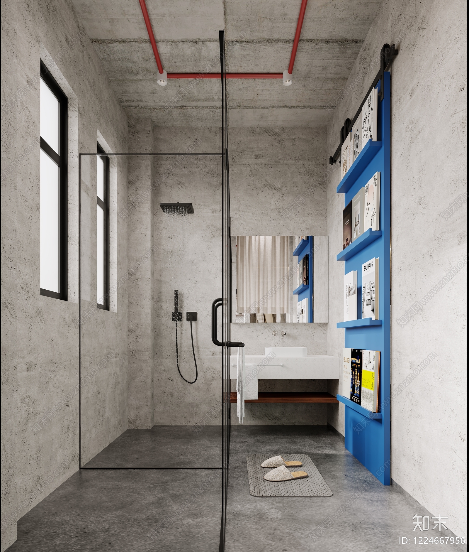 工业风工业建筑3D模型下载【ID:1224667956】