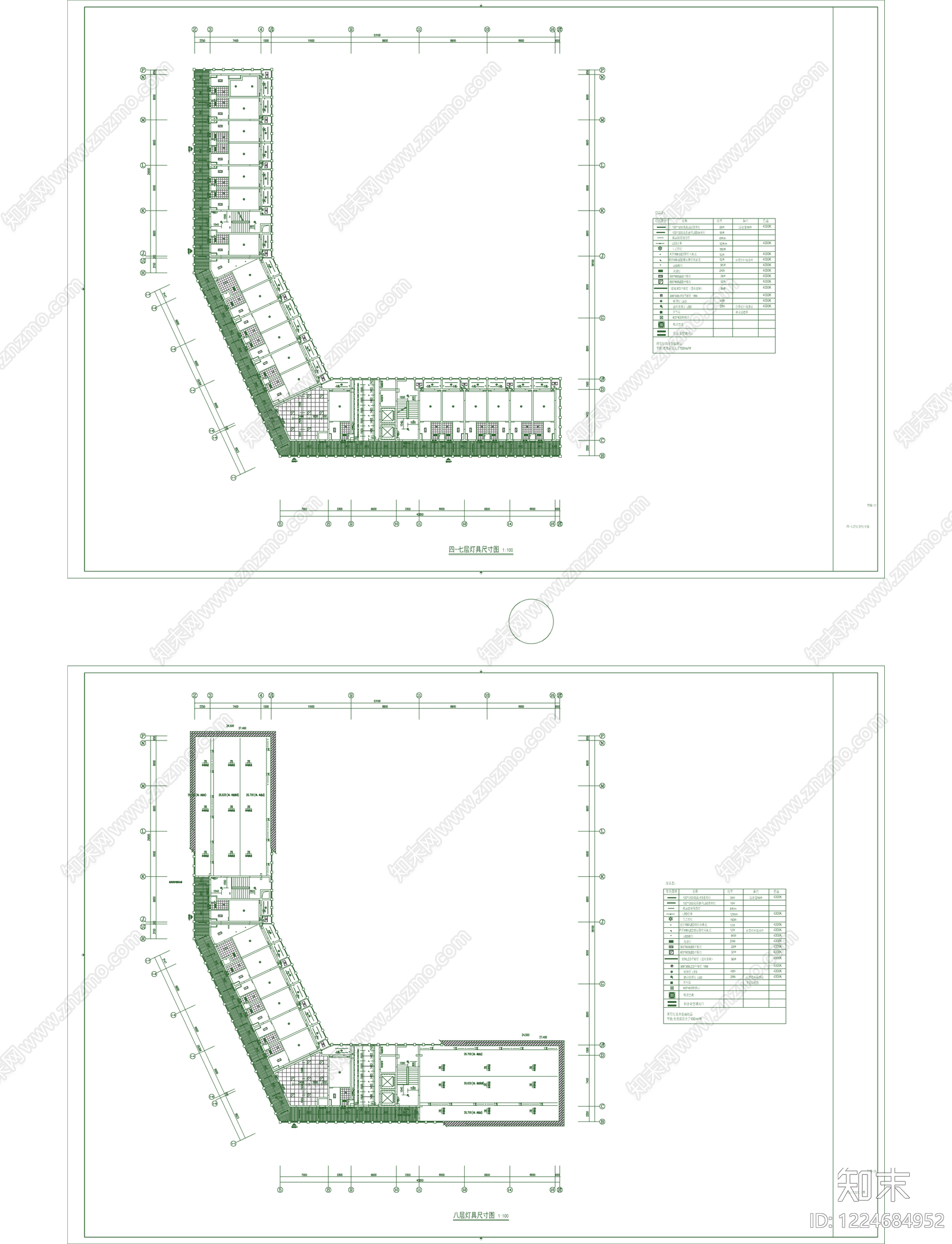 开放办公室cad施工图下载【ID:1224684952】