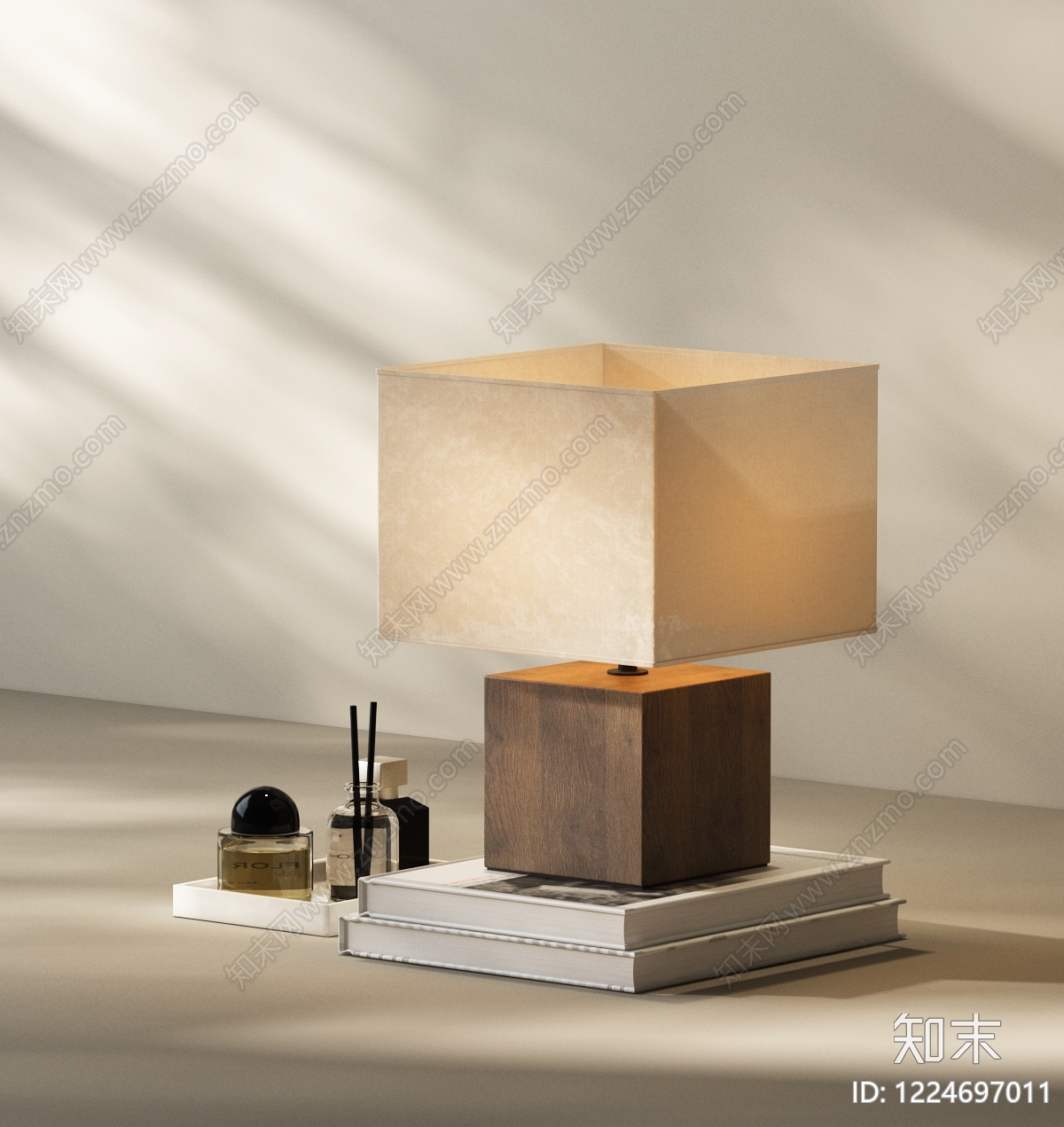 现代简约台灯3D模型下载【ID:1224697011】