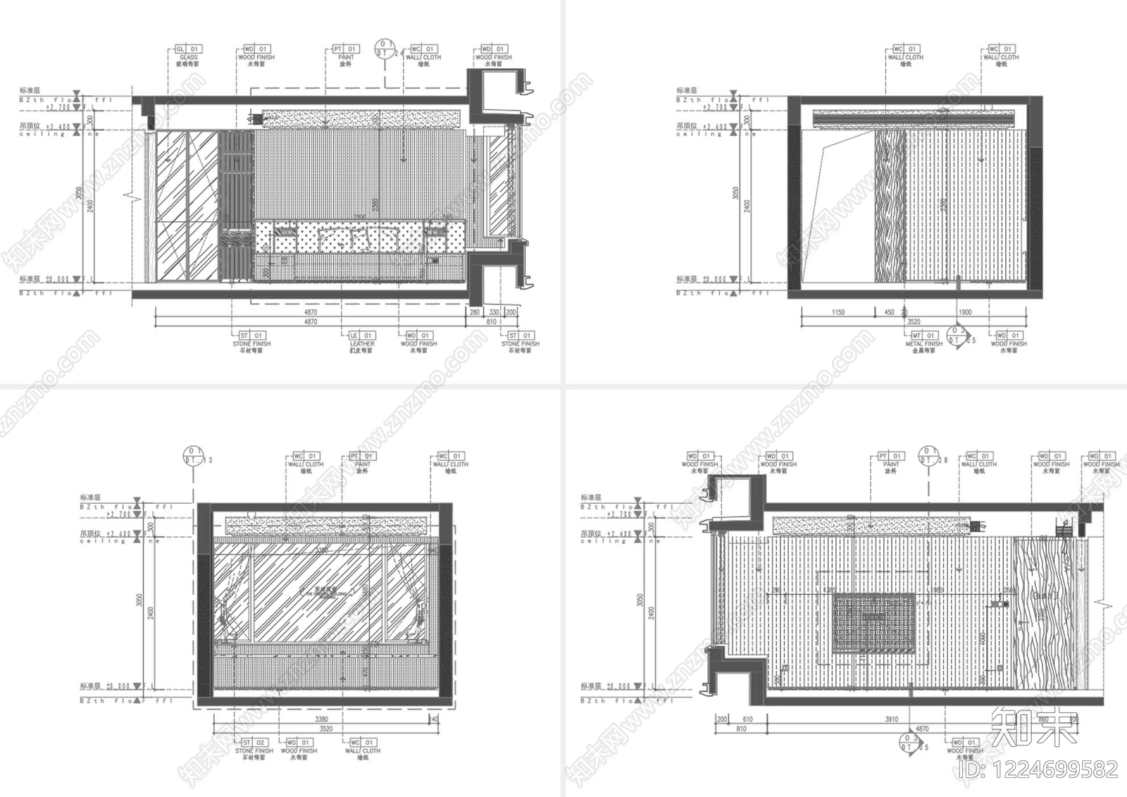 样板间cad施工图下载【ID:1224699582】