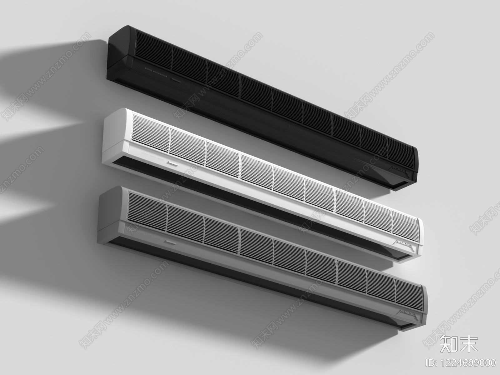 极简空调3D模型下载【ID:1224699000】