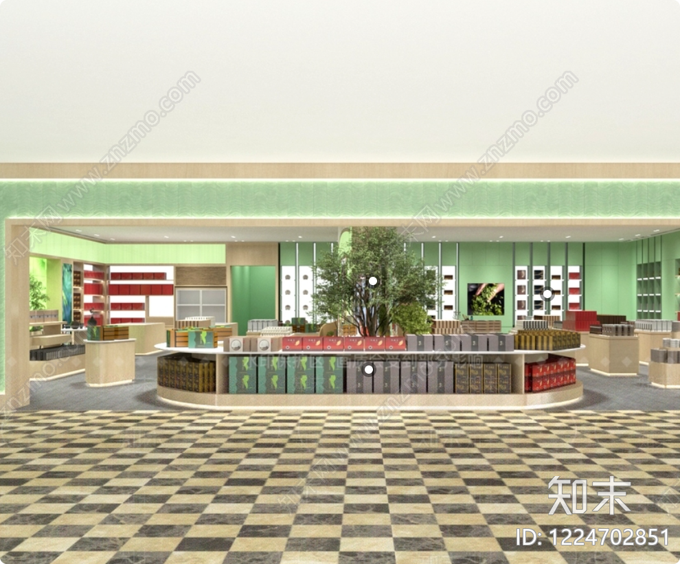 其他商业空间cad施工图下载【ID:1224702851】