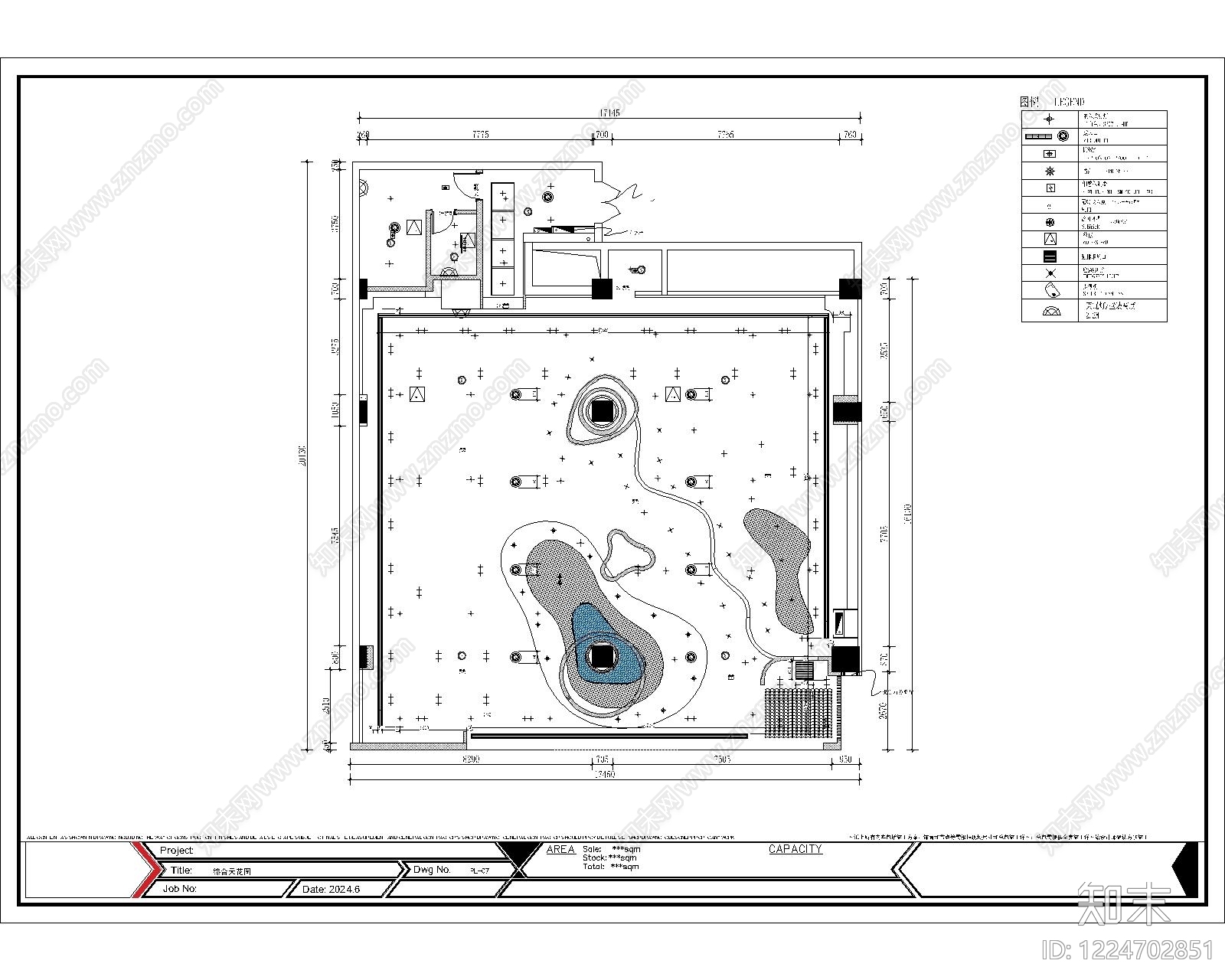 其他商业空间cad施工图下载【ID:1224702851】