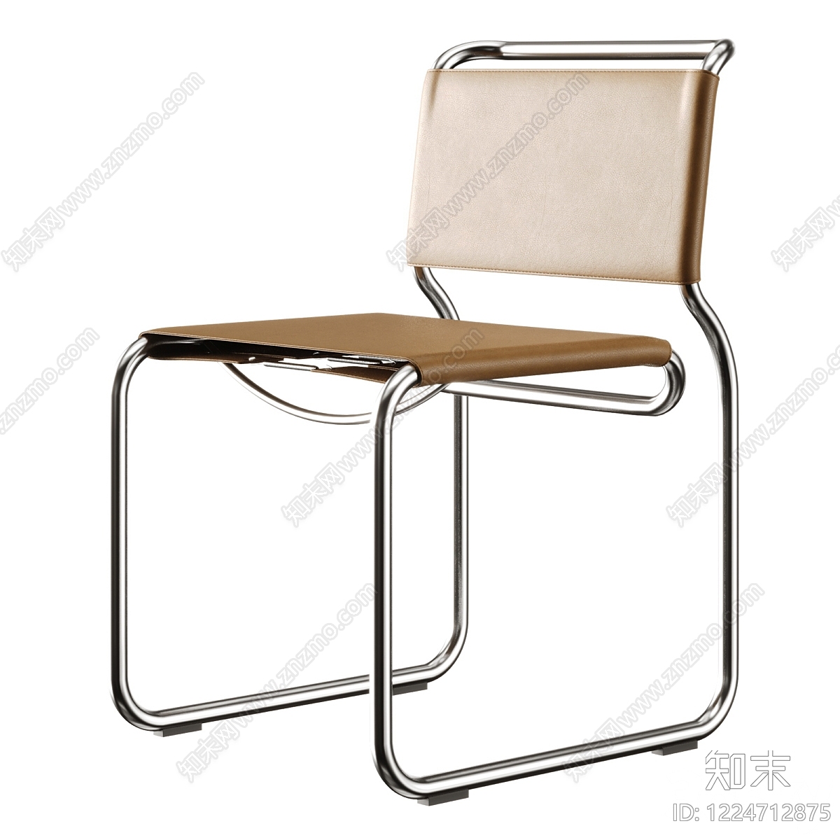 包豪斯办公椅3D模型下载【ID:1224712875】