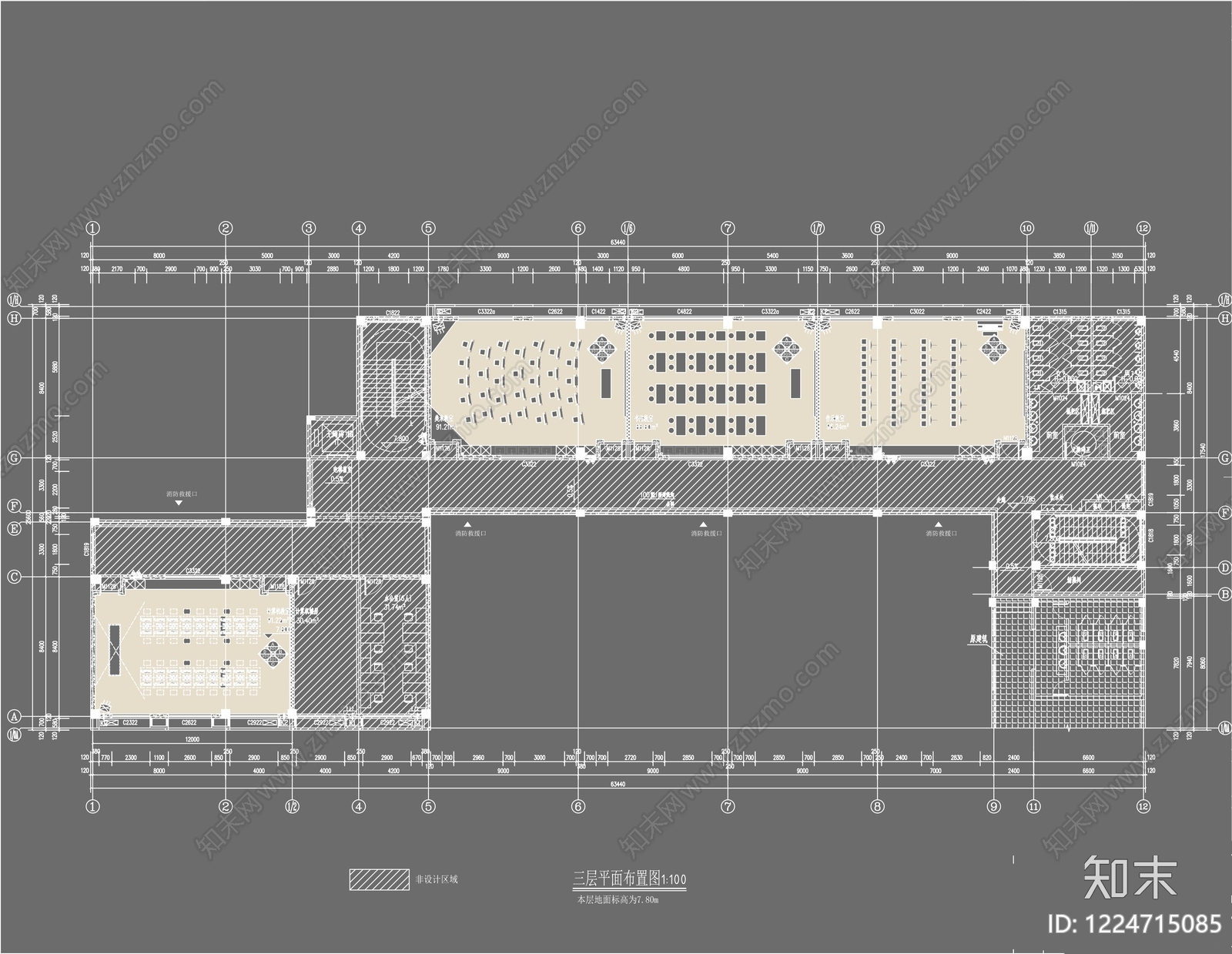 学校cad施工图下载【ID:1224715085】