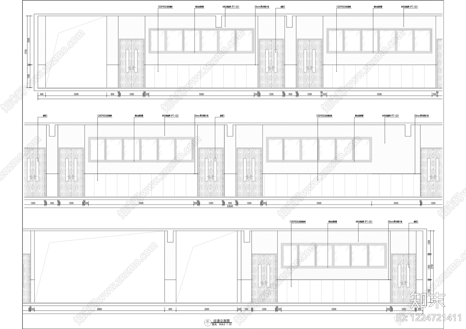 学校cad施工图下载【ID:1224721411】