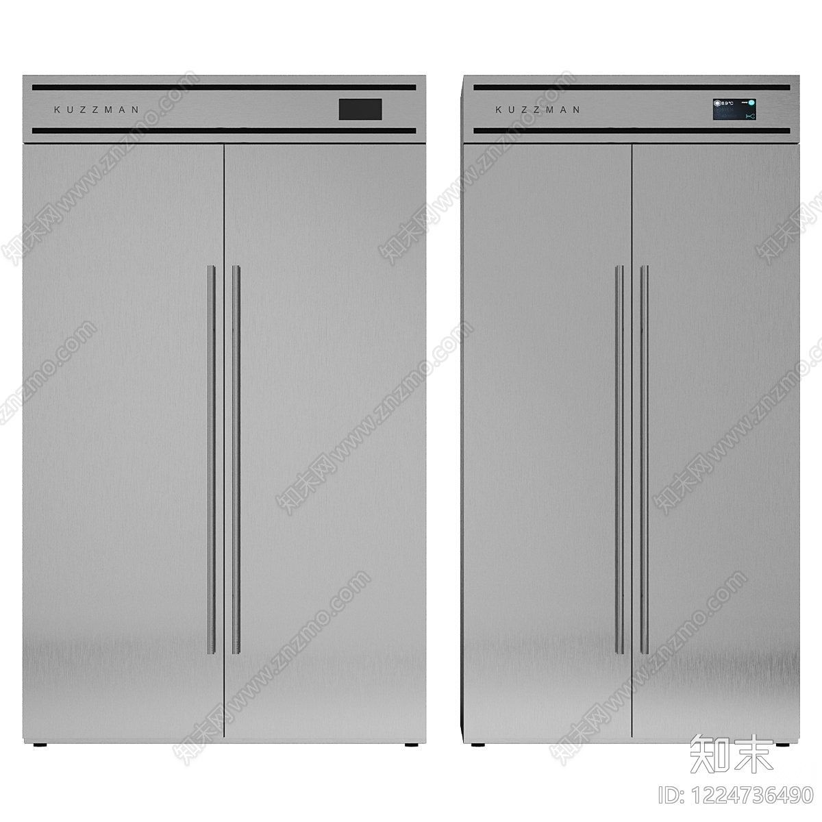 极简冰箱3D模型下载【ID:1224736490】