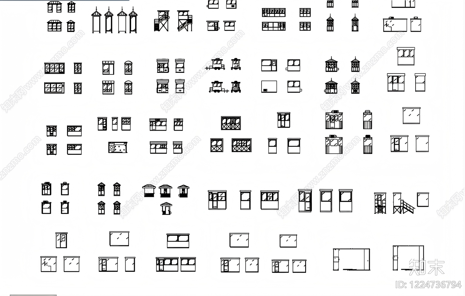 家具图库CAD图纸