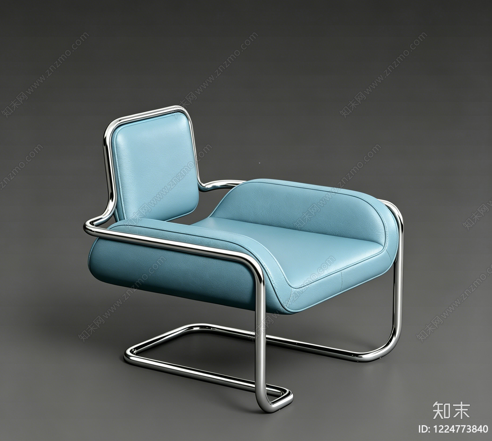 包豪斯单人沙发3D模型下载【ID:1224773840】