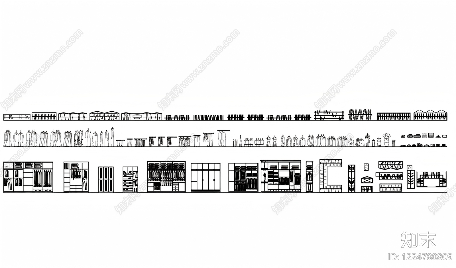 家具图库CAD图纸