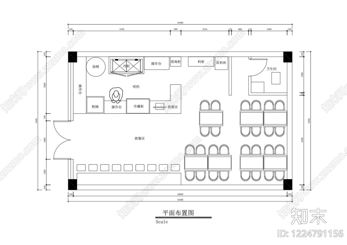 明档cad施工图下载【ID:1224791156】