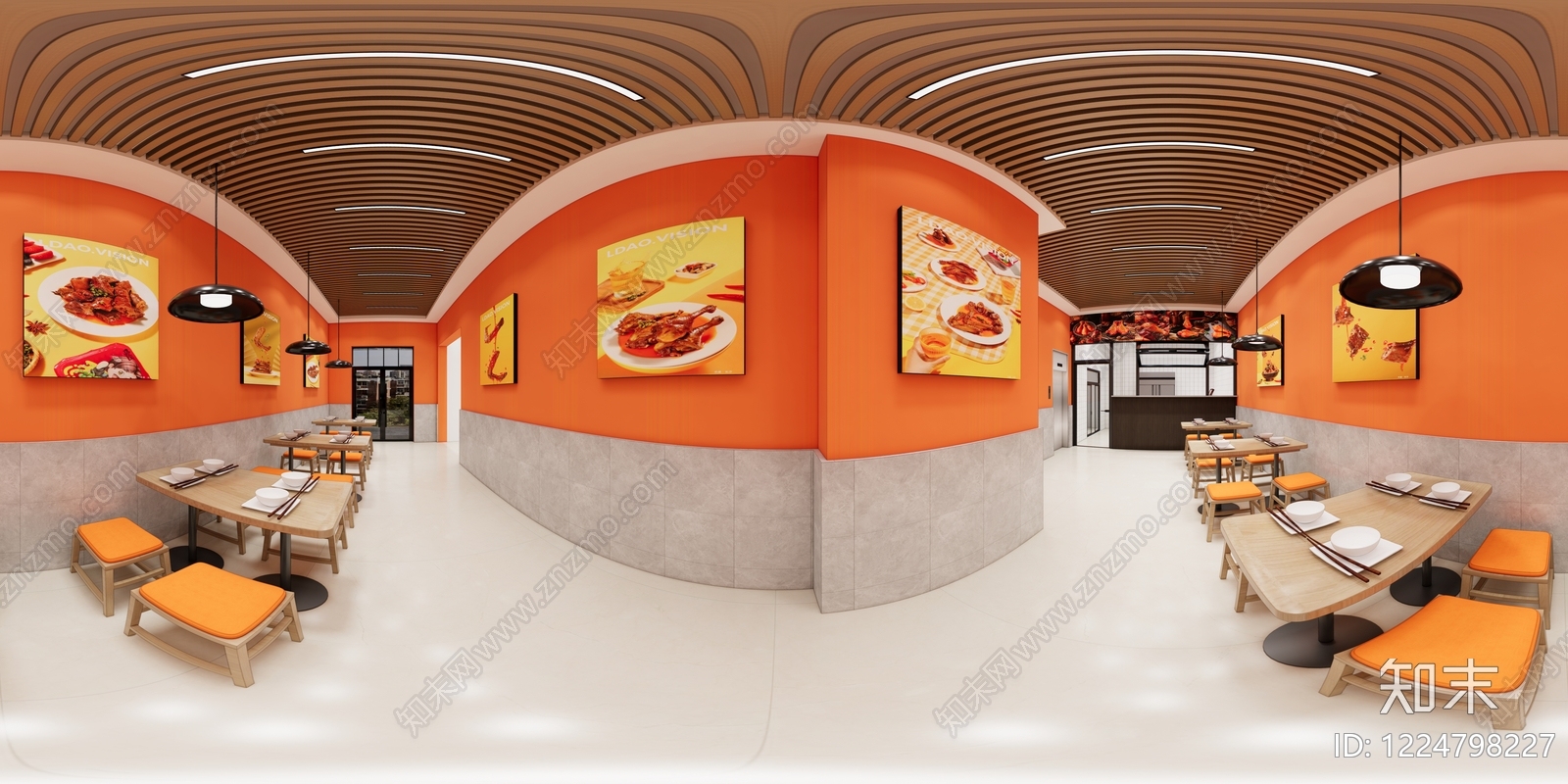 其他餐饮空间cad施工图下载【ID:1224798227】