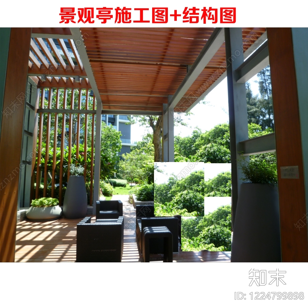 亭子CAD图纸