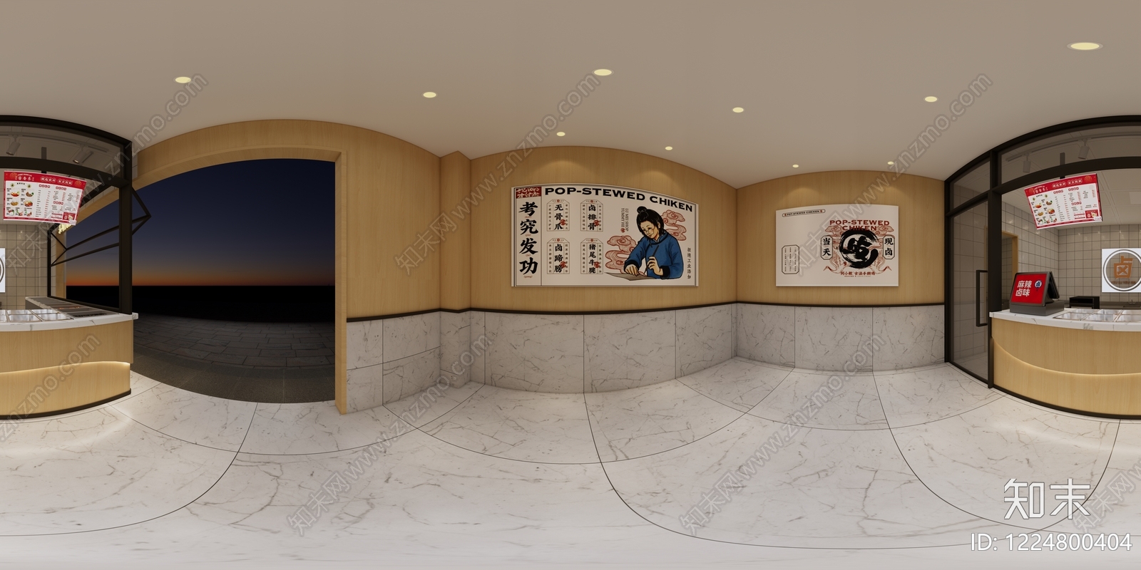 其他餐饮空间cad施工图下载【ID:1224800404】