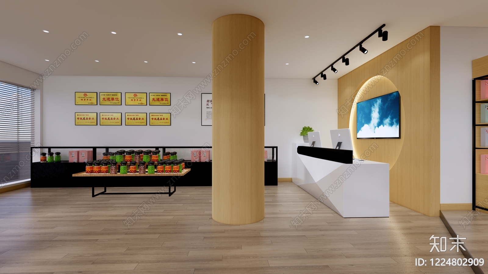 其他商业空间cad施工图下载【ID:1224802909】