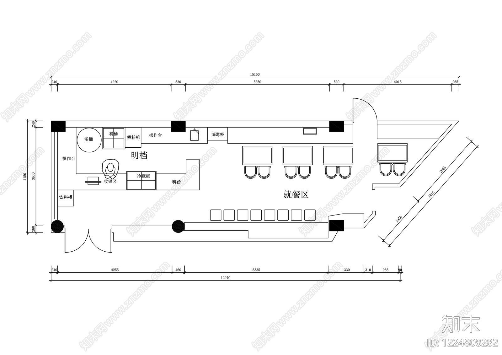 其他餐饮空间CAD图纸