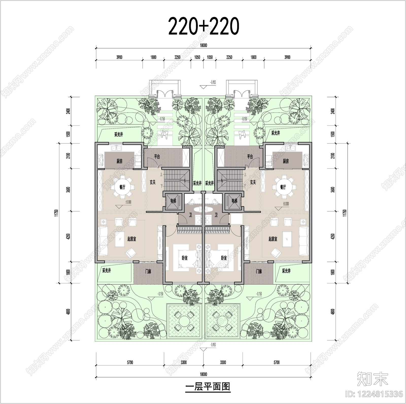 别墅建筑CAD图纸