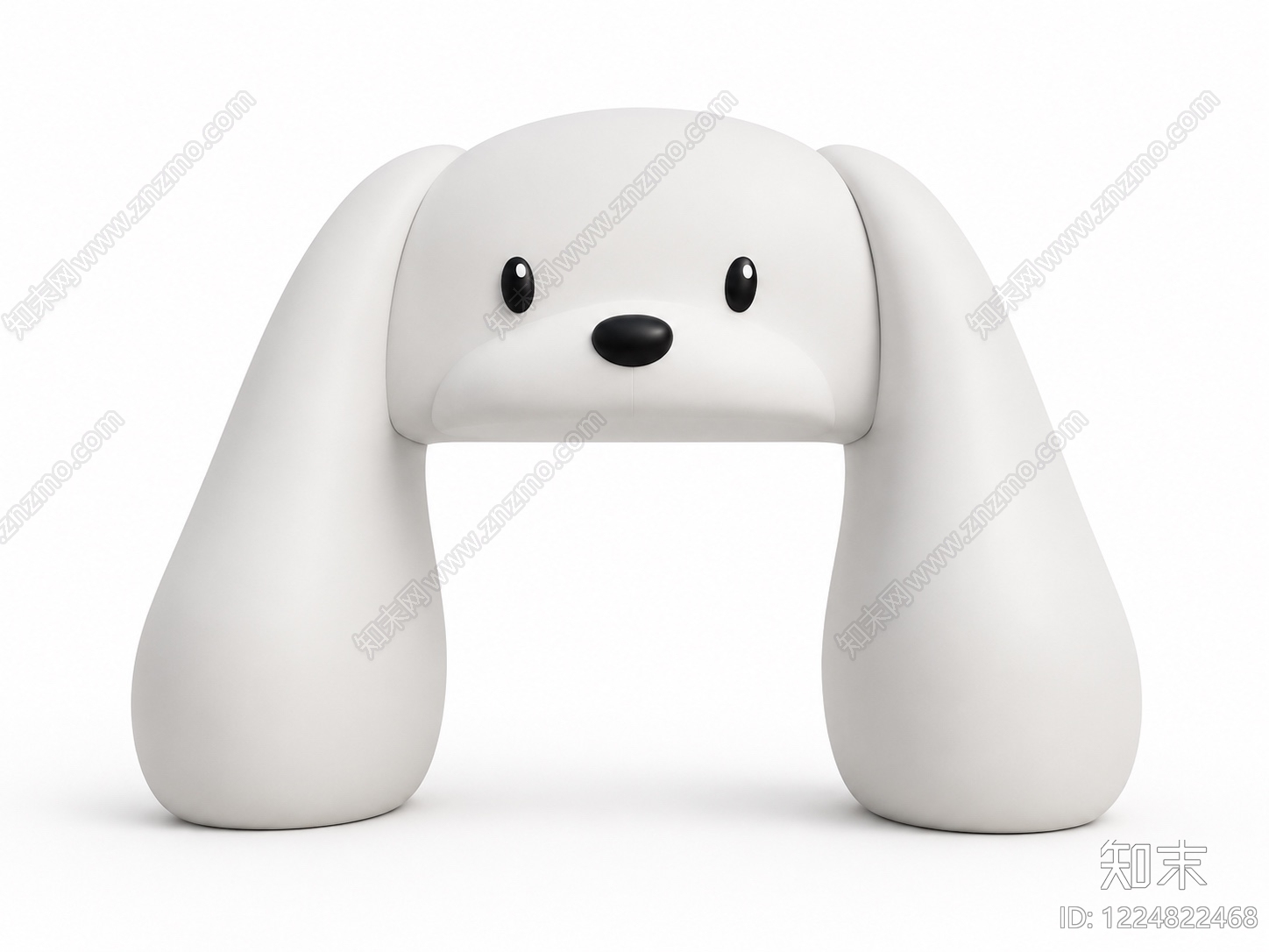 极简儿童椅3D模型下载【ID:1224822468】