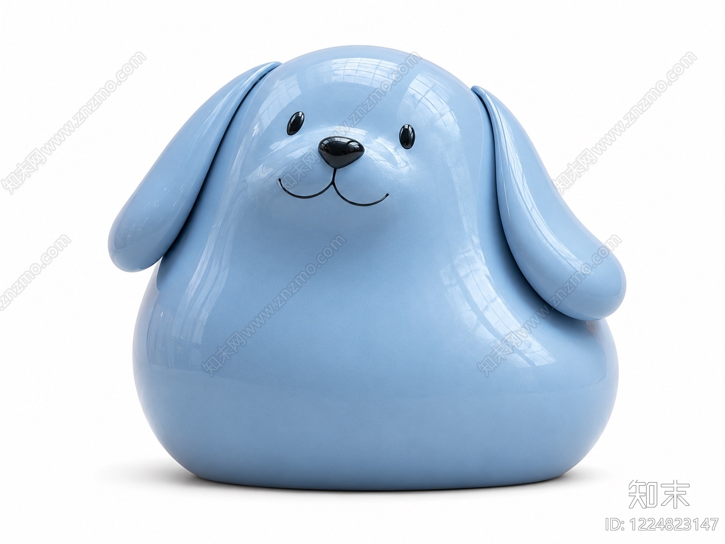 极简雕塑摆件3D模型下载【ID:1224823147】