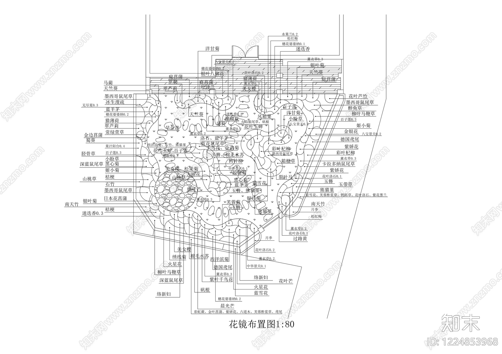 庭院CAD图纸