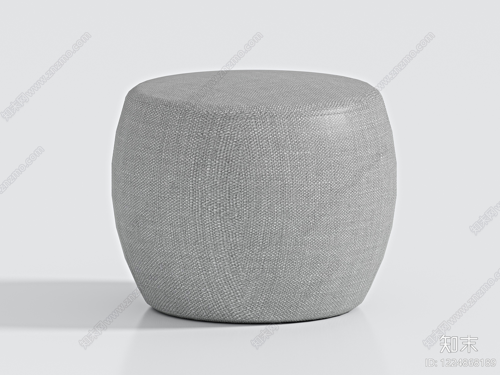 极简沙发凳3D模型下载【ID:1224868189】