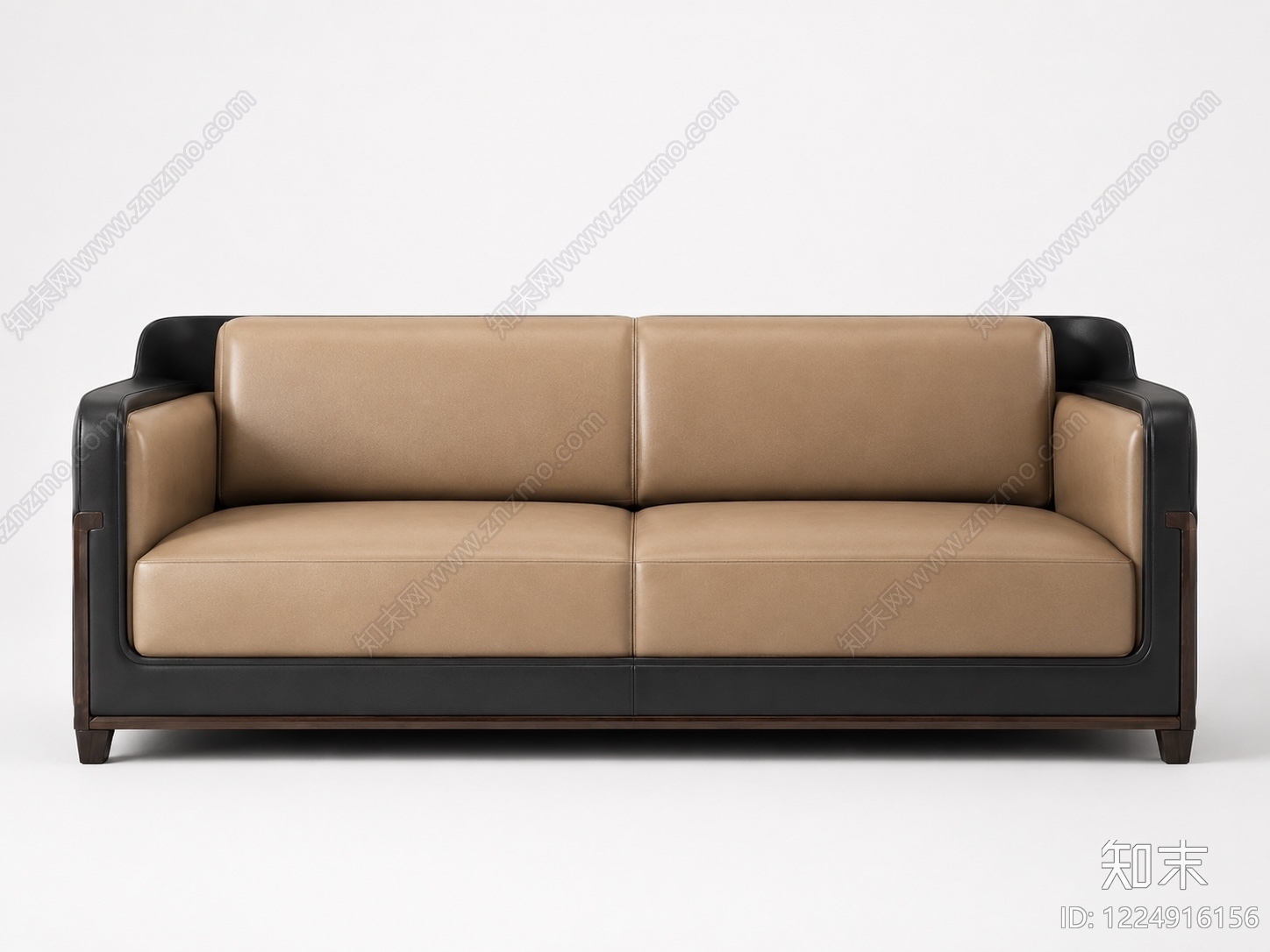 新中式双人沙发3D模型下载【ID:1224916156】