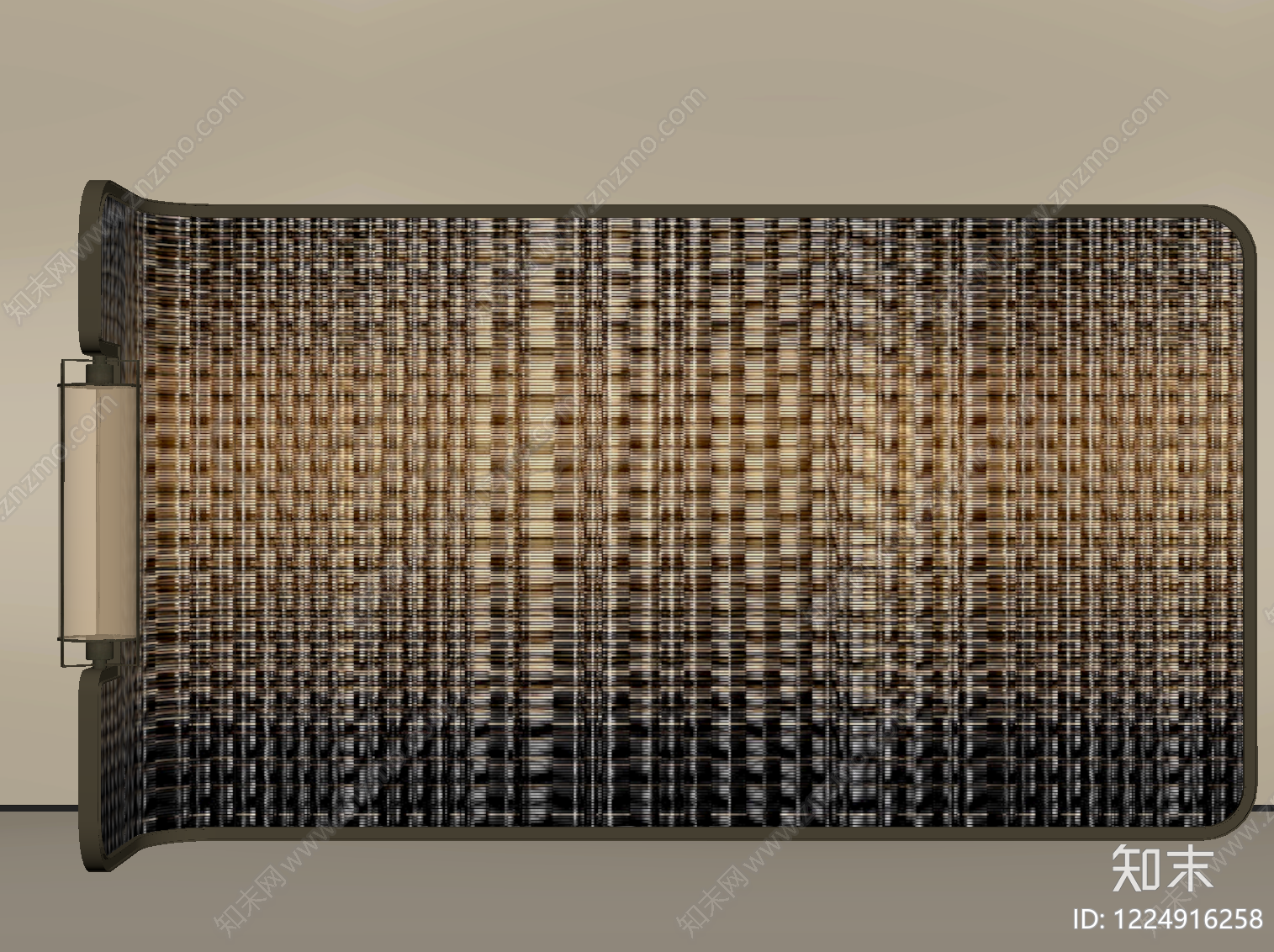 新中式屏风SU模型下载【ID:1224916258】