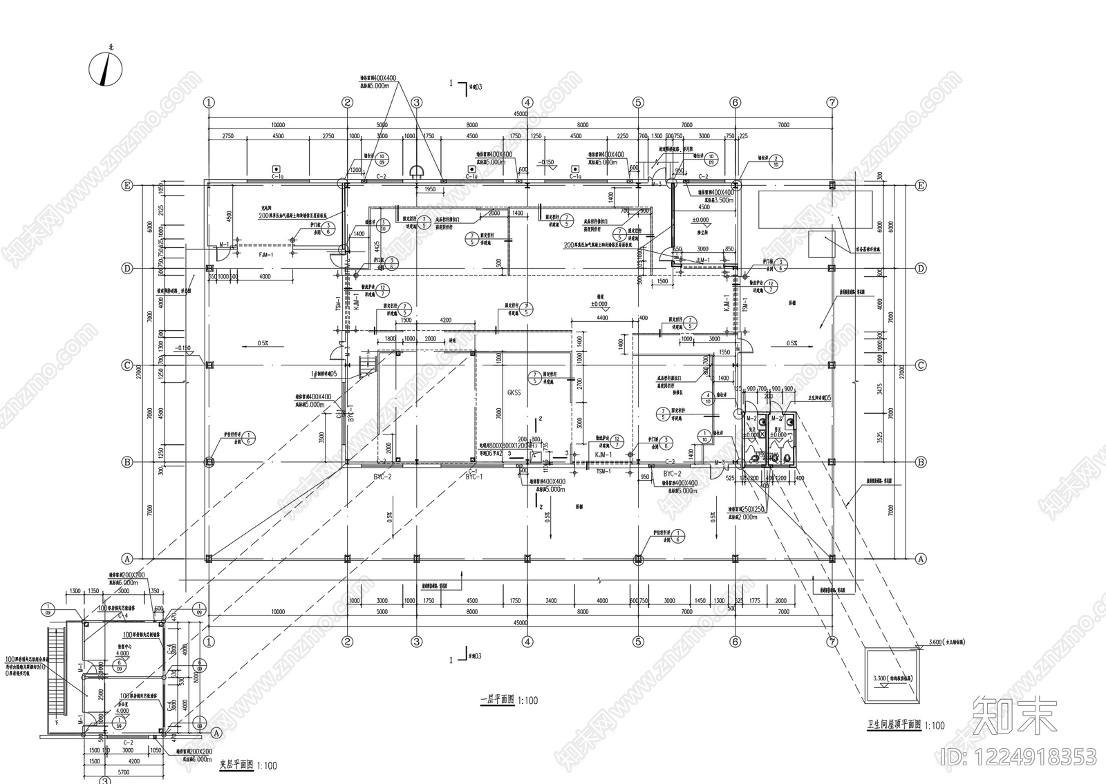 其他建筑cad施工图下载【ID:1224918353】