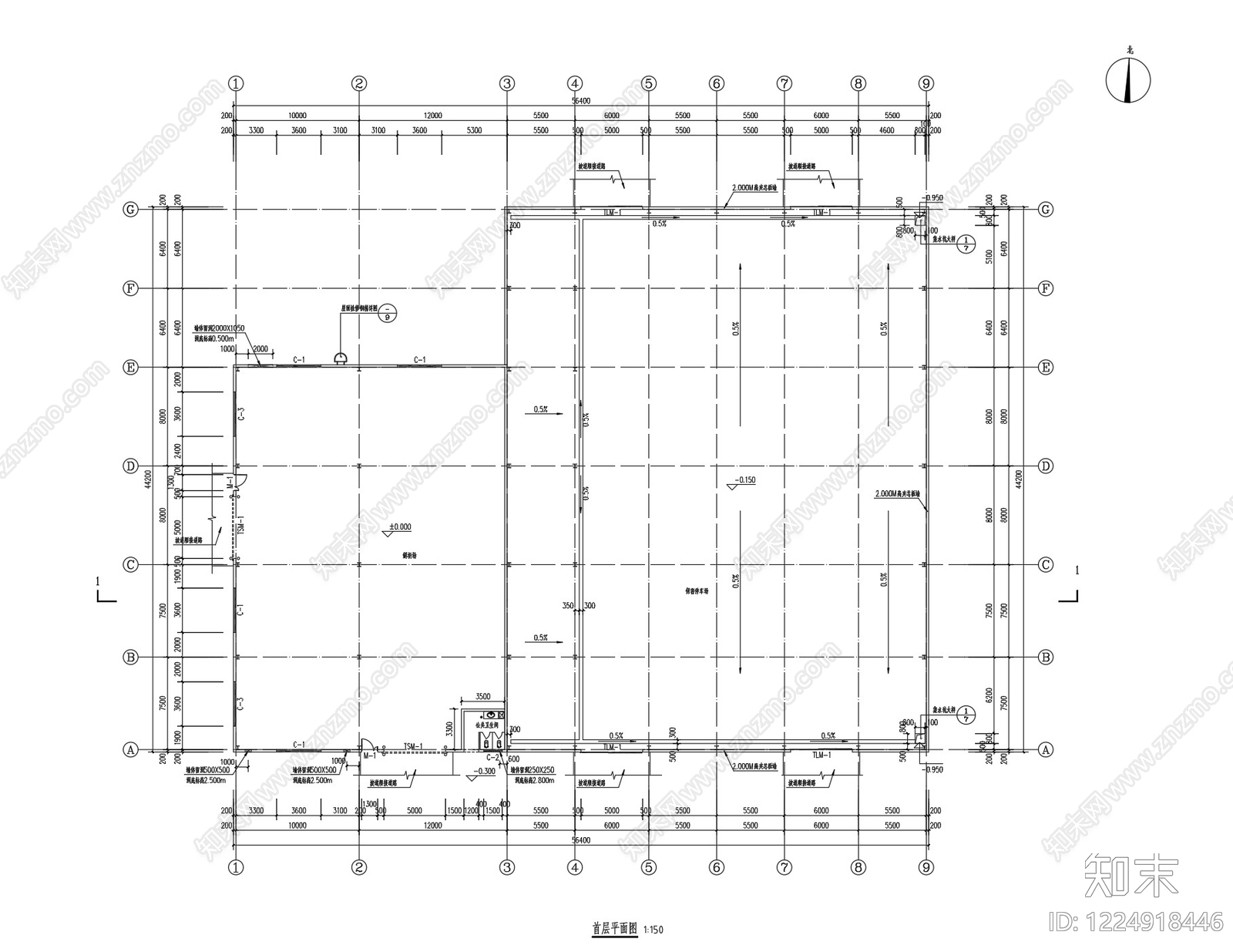 其他建筑cad施工图下载【ID:1224918446】