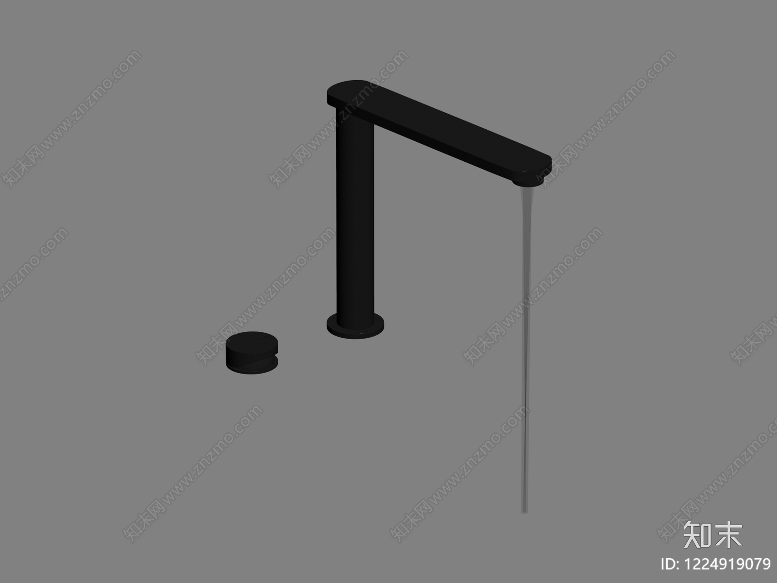 极简水龙头SU模型下载【ID:1224919079】