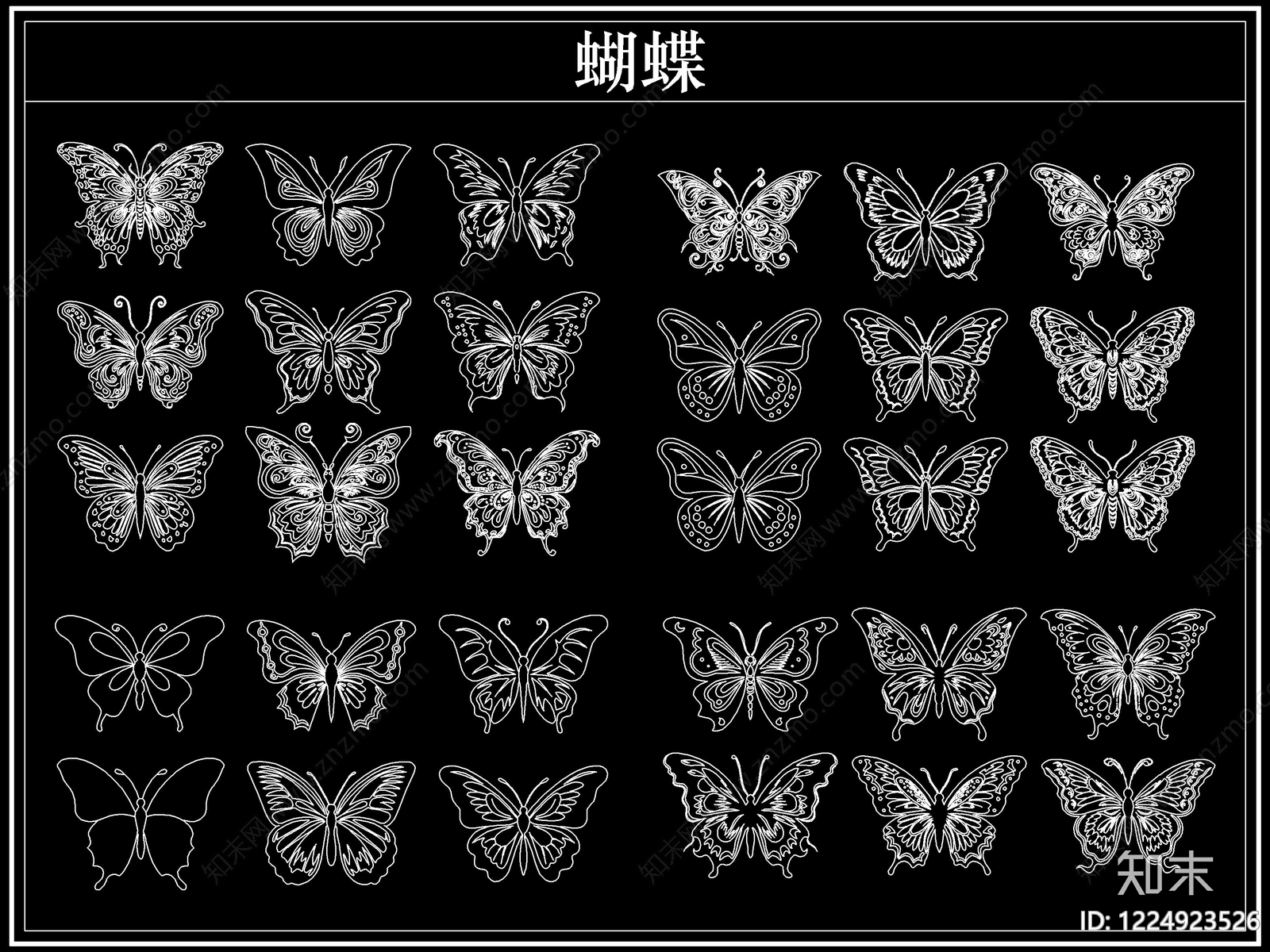 综合人物动物图库CAD图纸