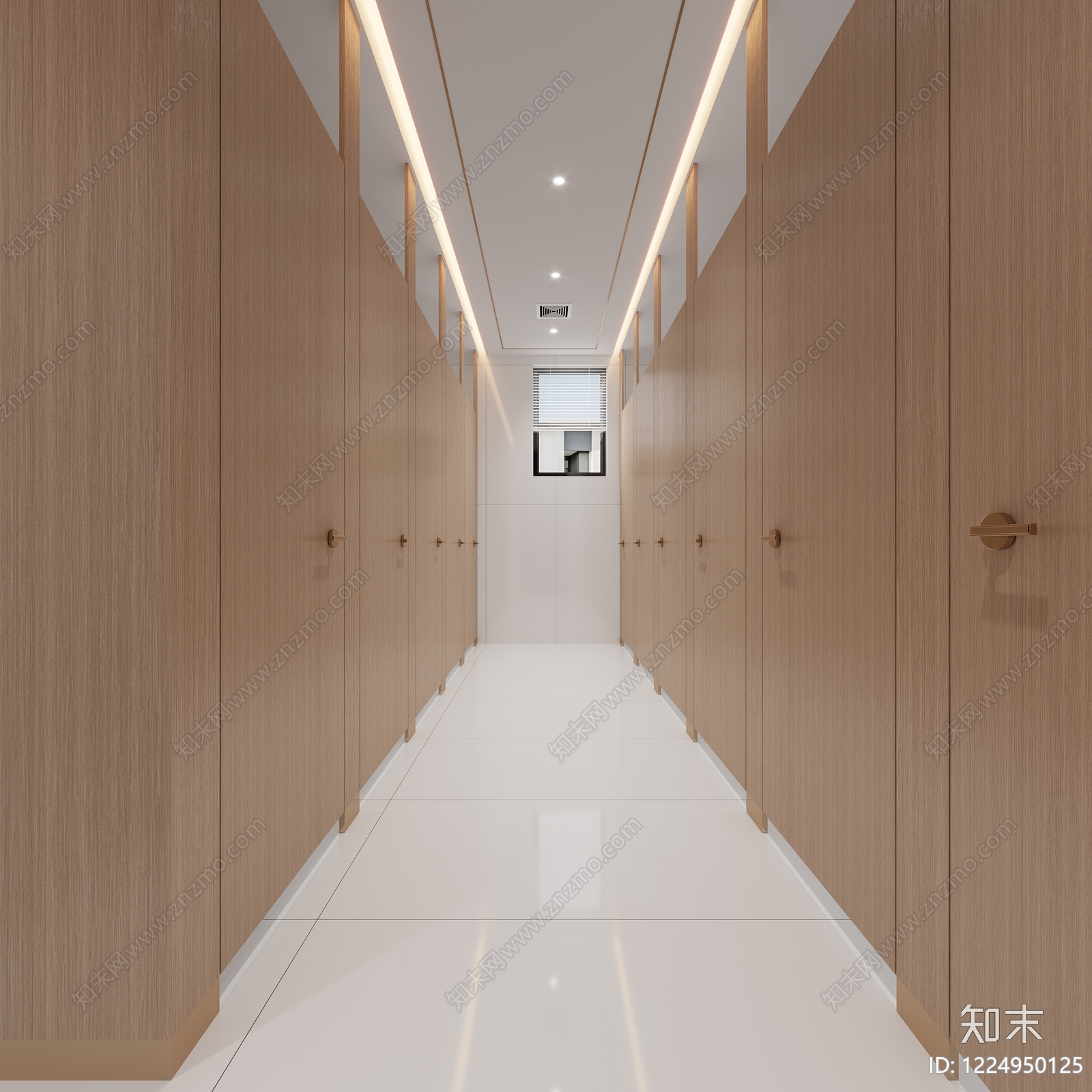 极简公共卫生间3D模型下载【ID:1224950125】