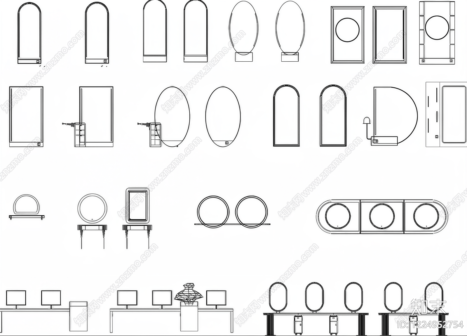 家具图库CAD图纸