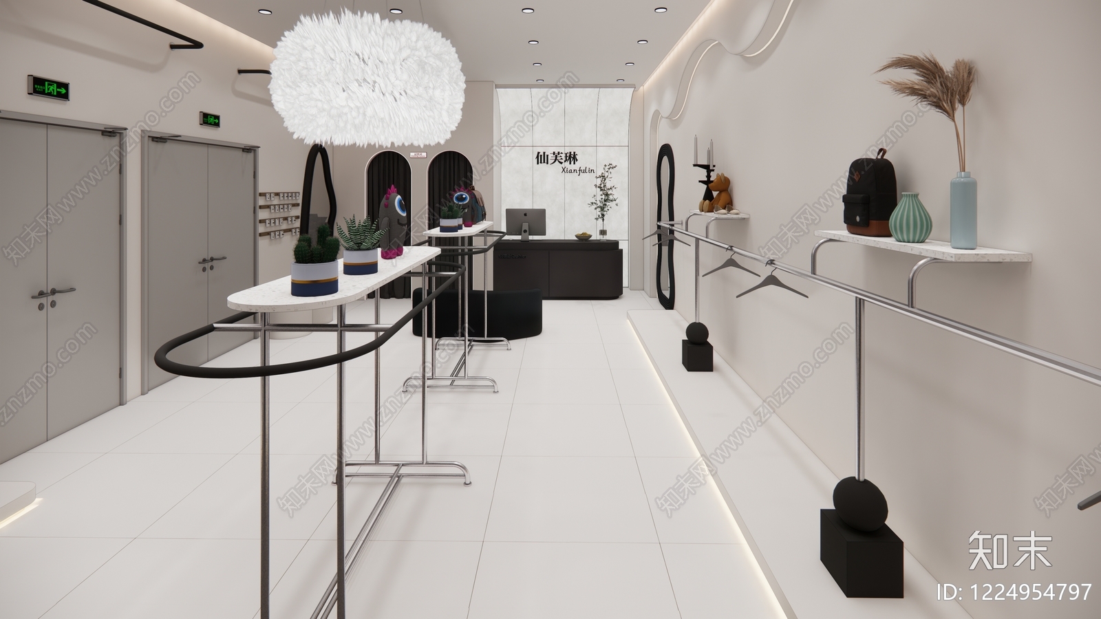 服装店cad施工图下载【ID:1224954797】