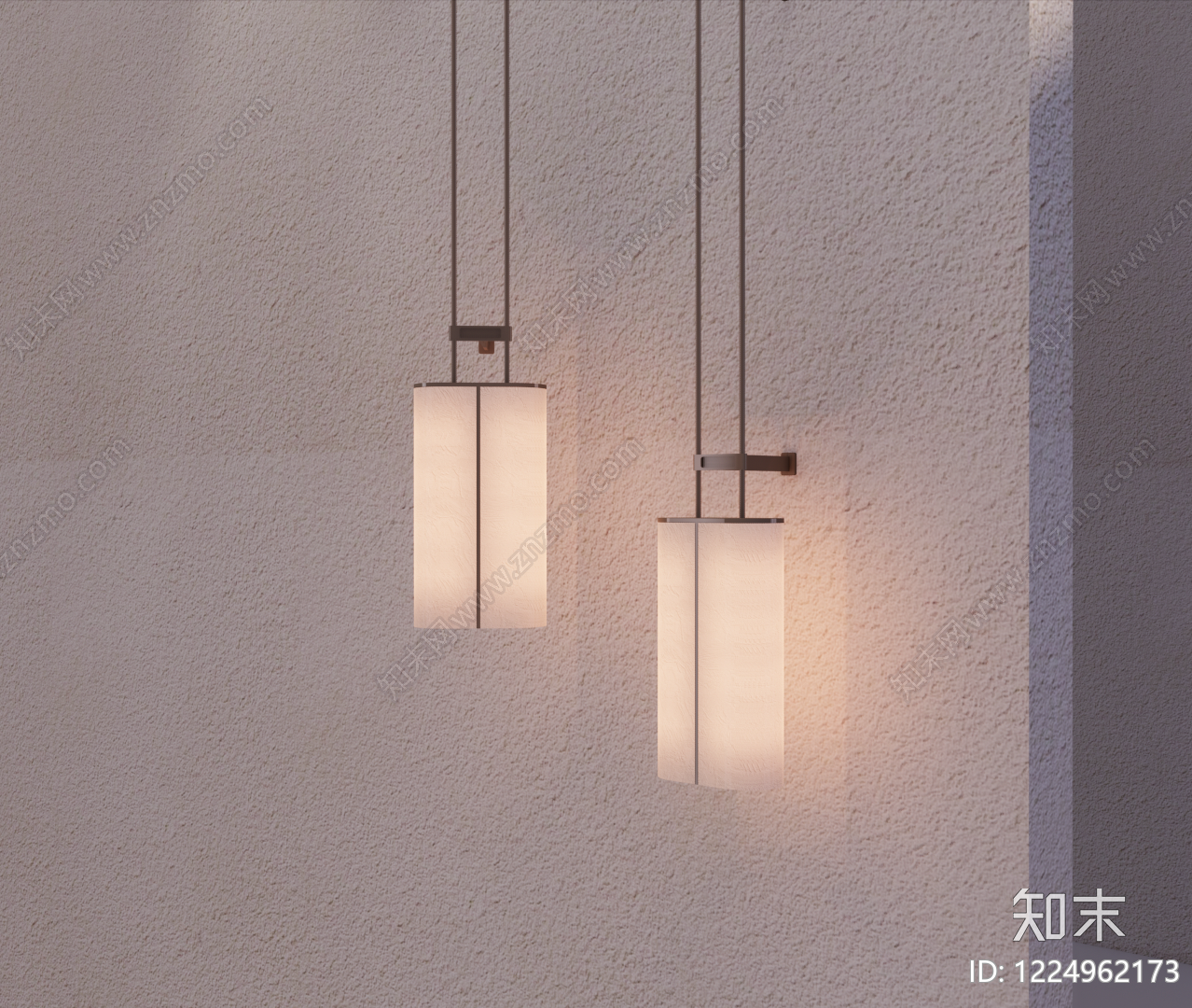 现代简约壁灯SU模型下载【ID:1224962173】