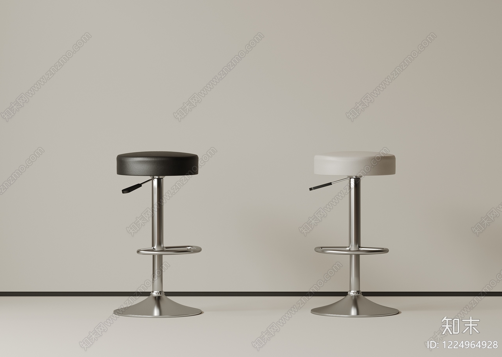 极简吧凳3D模型下载【ID:1224964928】