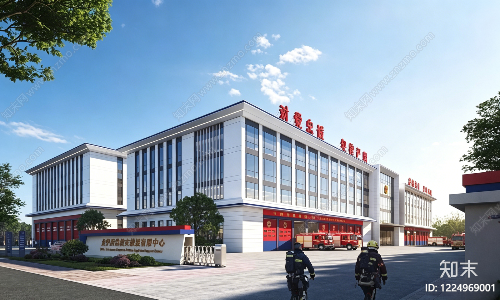 消防站CAD图纸