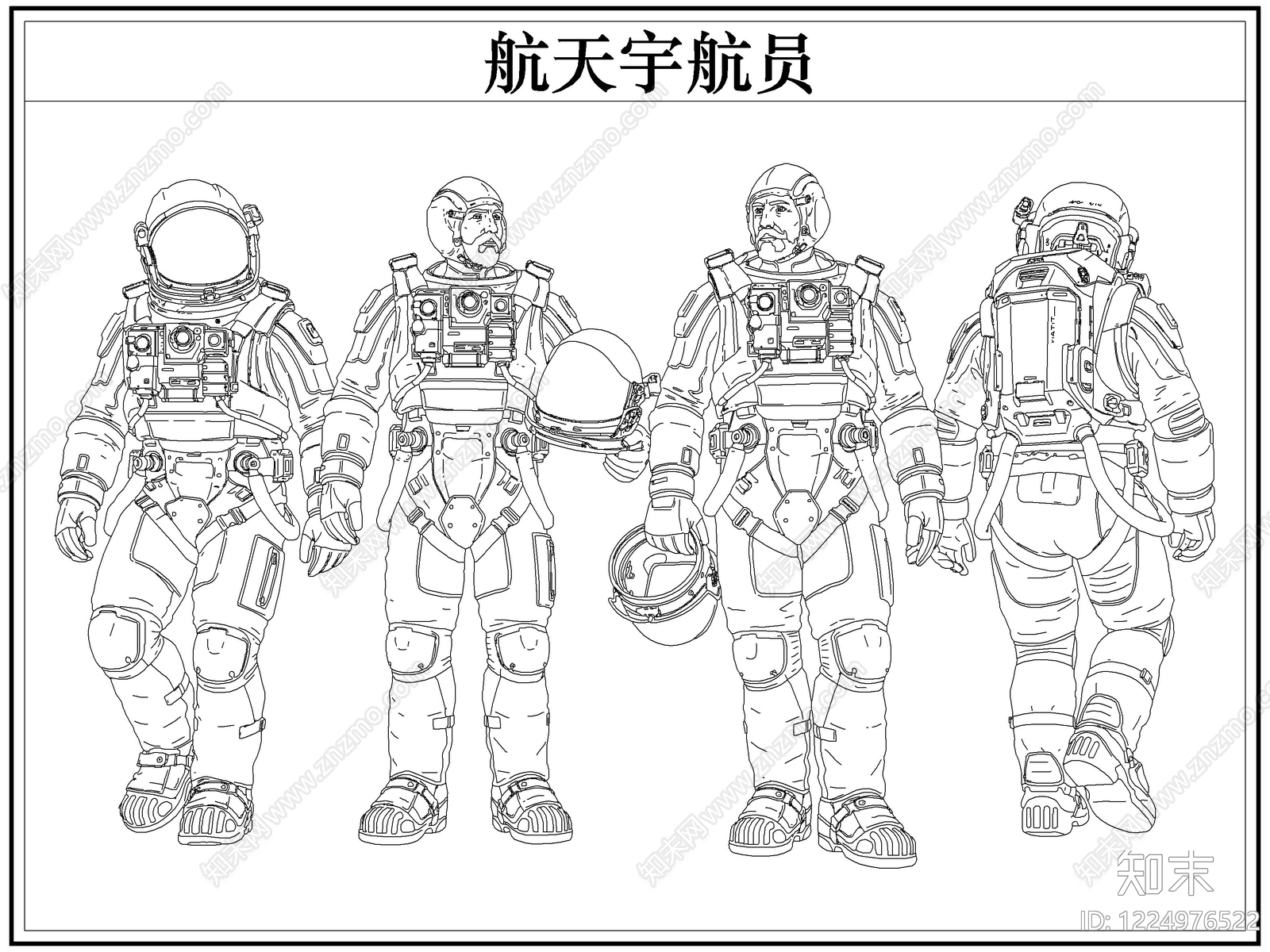 综合人物动物图库CAD图纸