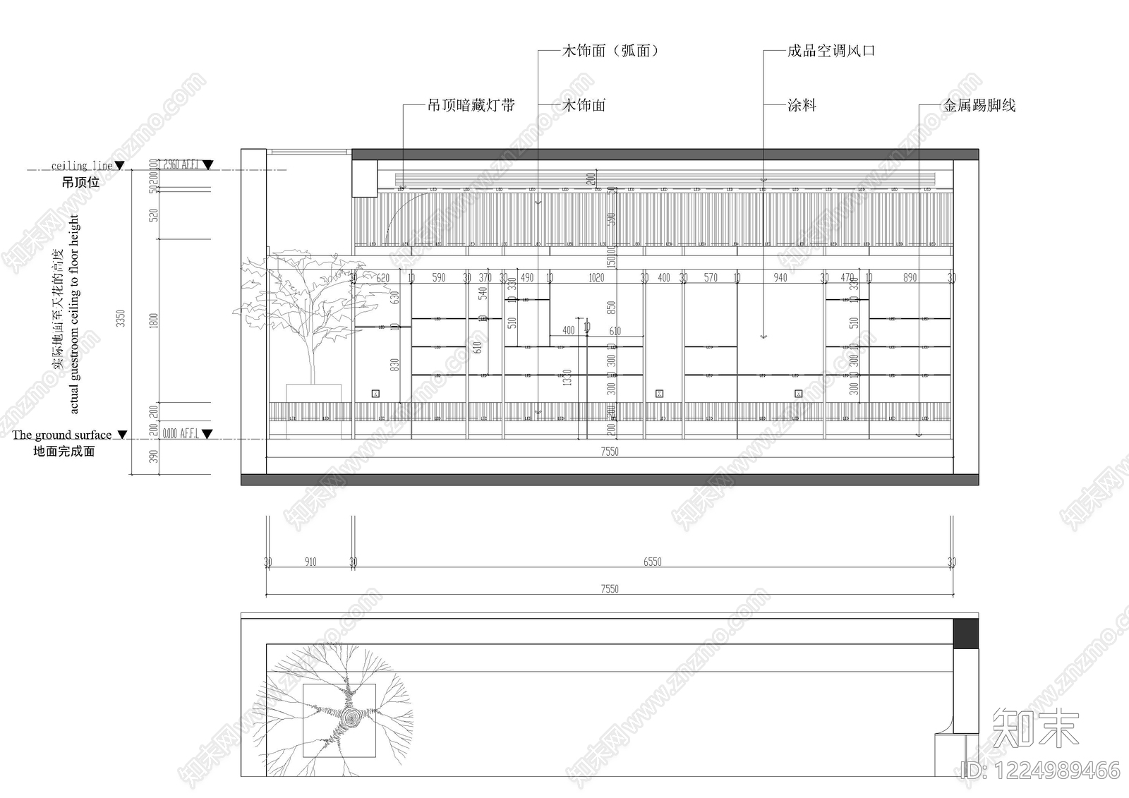 家装立面图CAD图纸