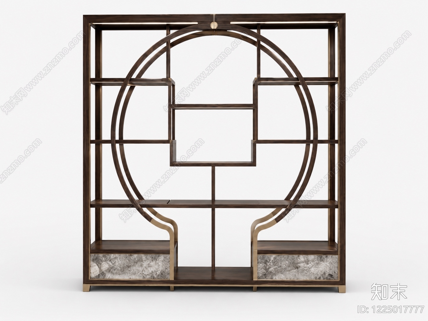 博古架3D模型下载【ID:1225017777】