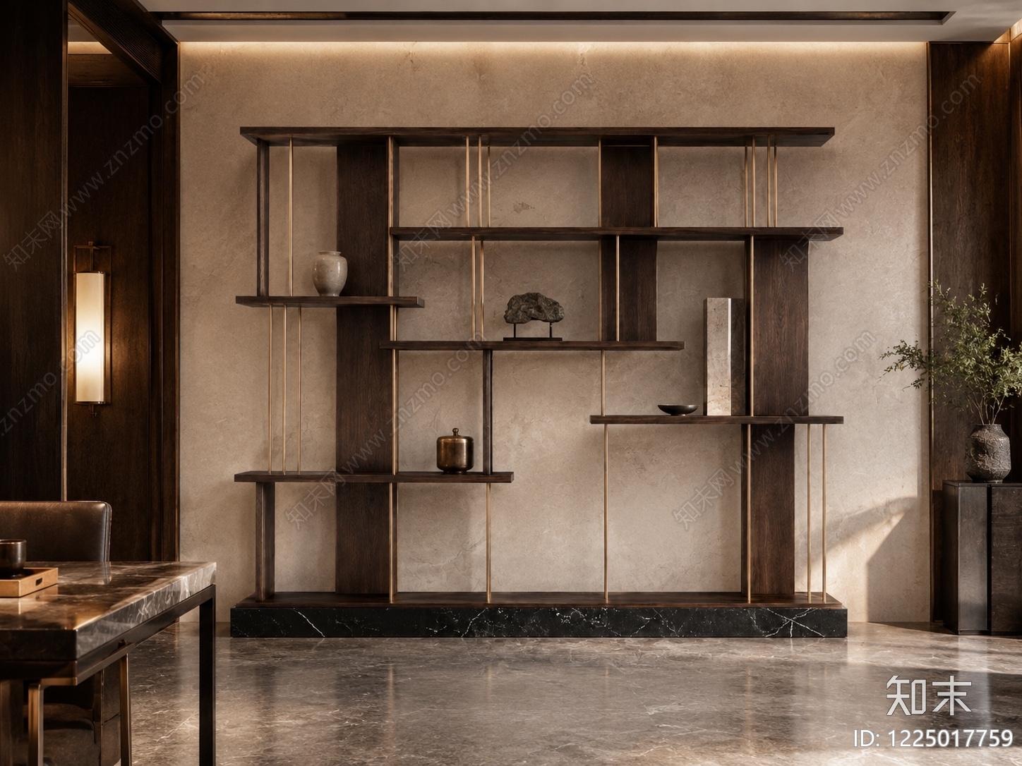 博古架3D模型下载【ID:1225017759】