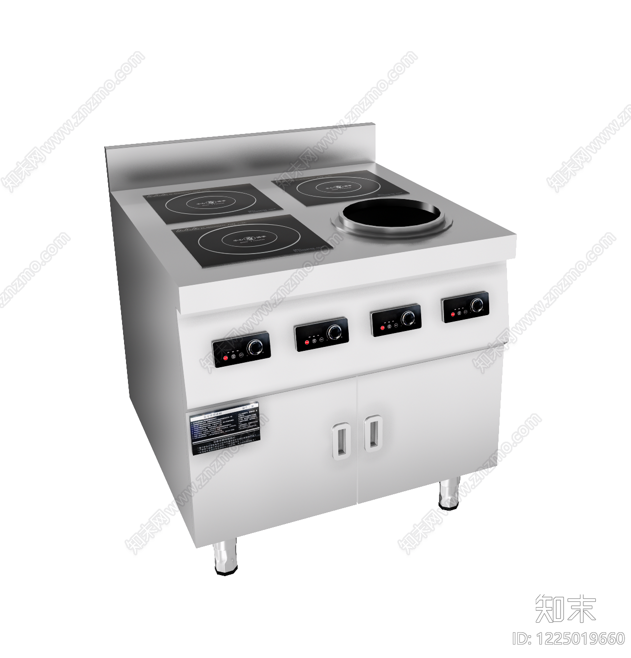 现代电磁炉SU模型下载【ID:1225019660】