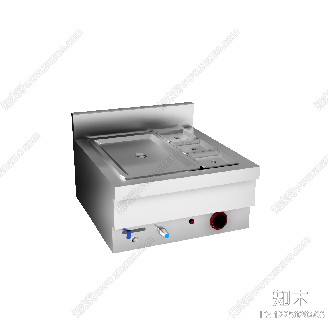 现代厨具SU模型下载【ID:1225020406】