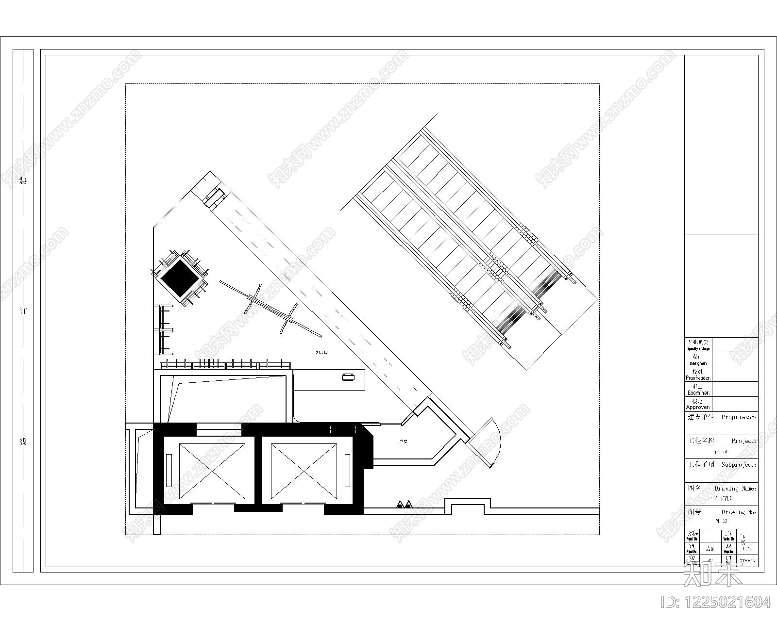 其他商业空间cad施工图下载【ID:1225021604】