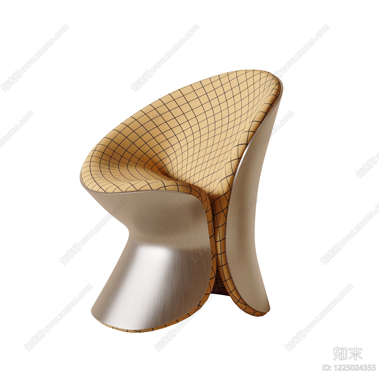 现代休闲椅3D模型下载【ID:1225024355】