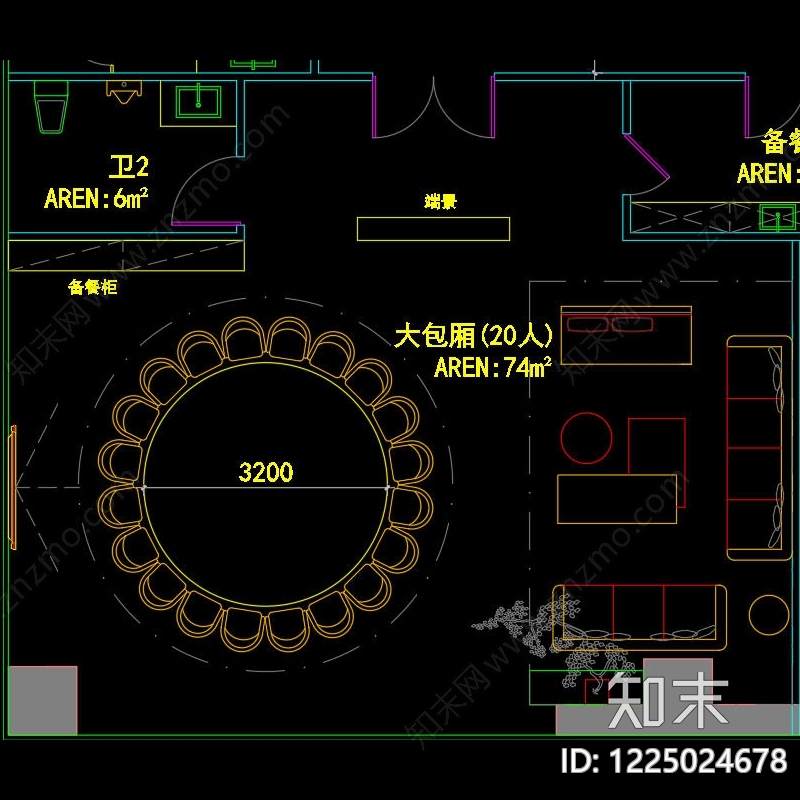 整体办公空间cad施工图下载【ID:1225024678】