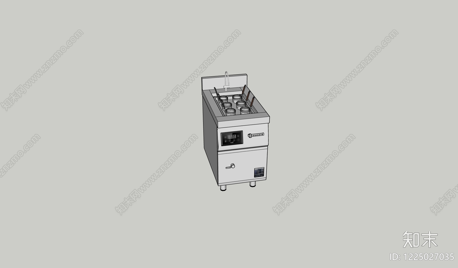 现代厨具SU模型下载【ID:1225027035】